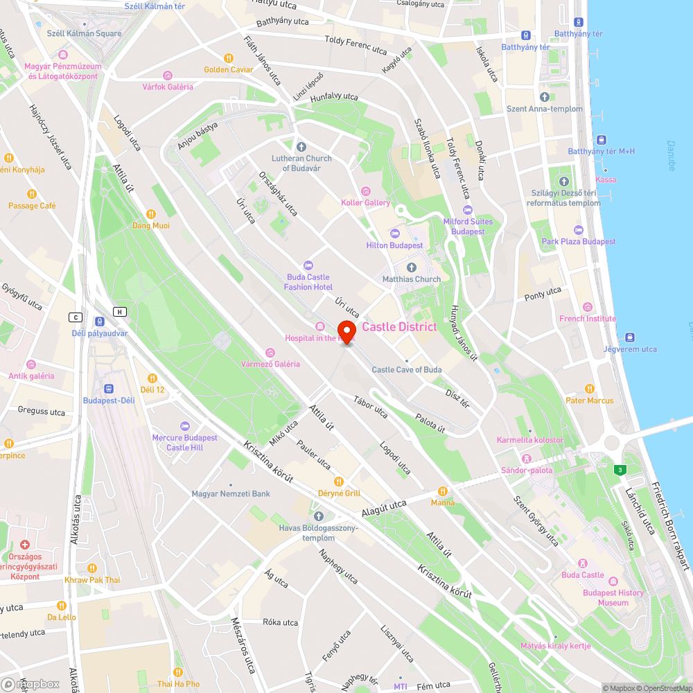 Törött kerékpár tároló bejelentés helye