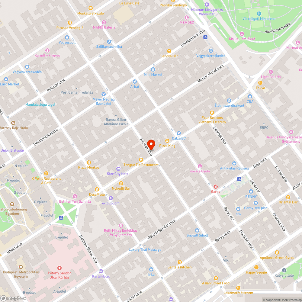 Járdán parkolás bejelentés helye