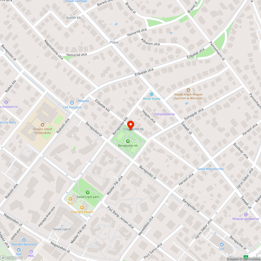 Elromlott mókuskerék a Bohócos játszótéren bejelentés helye