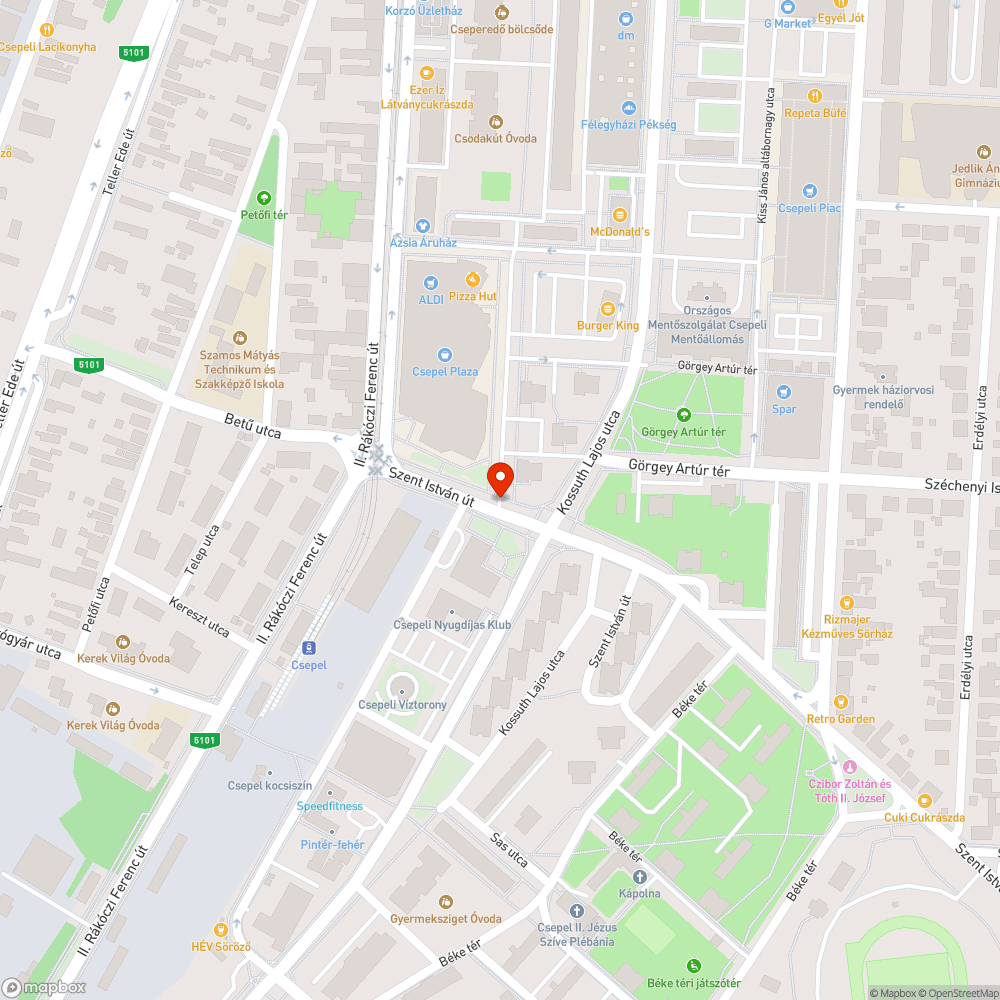 Sérült táblázás bejelentés helye