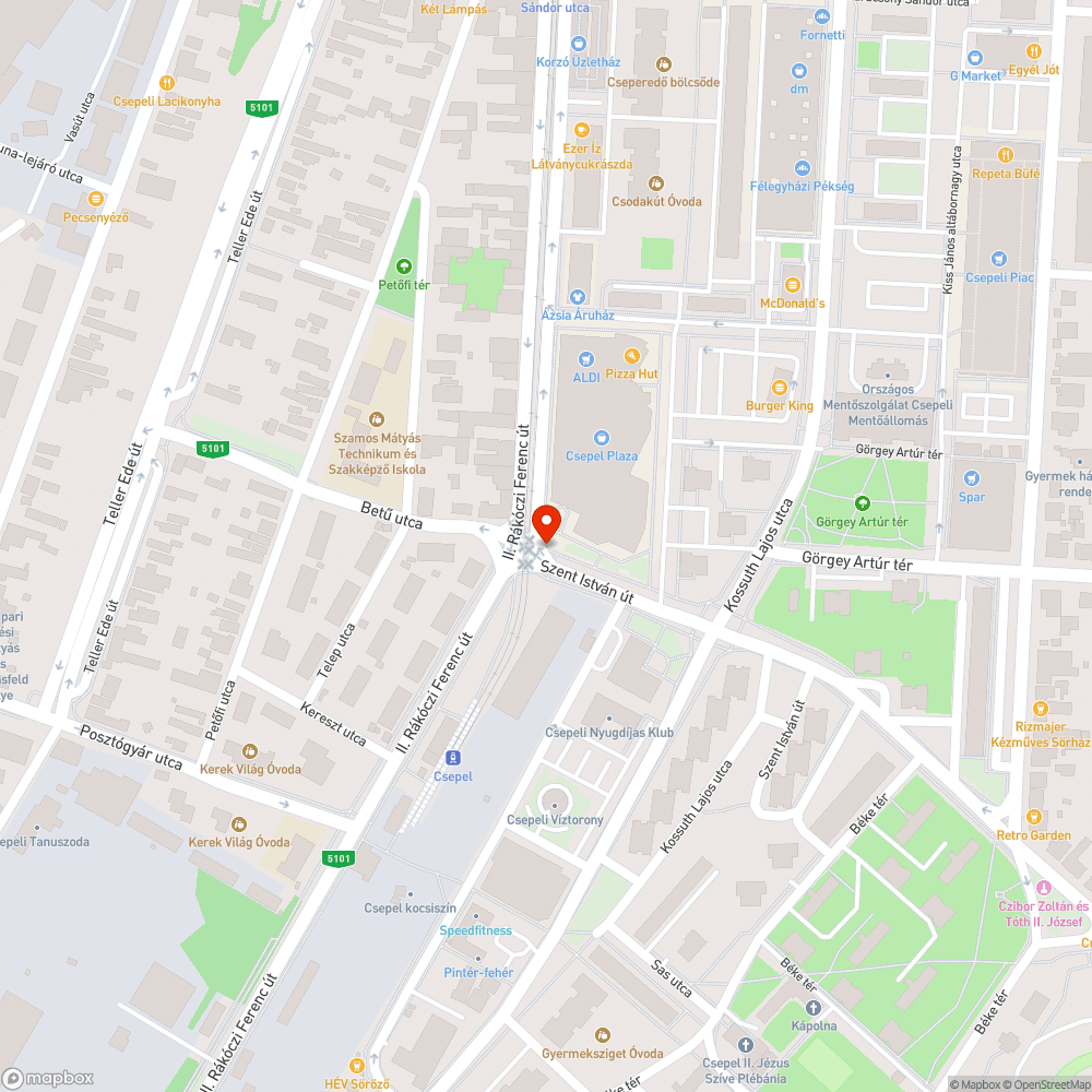 Megdöntött korlát bejelentés helye