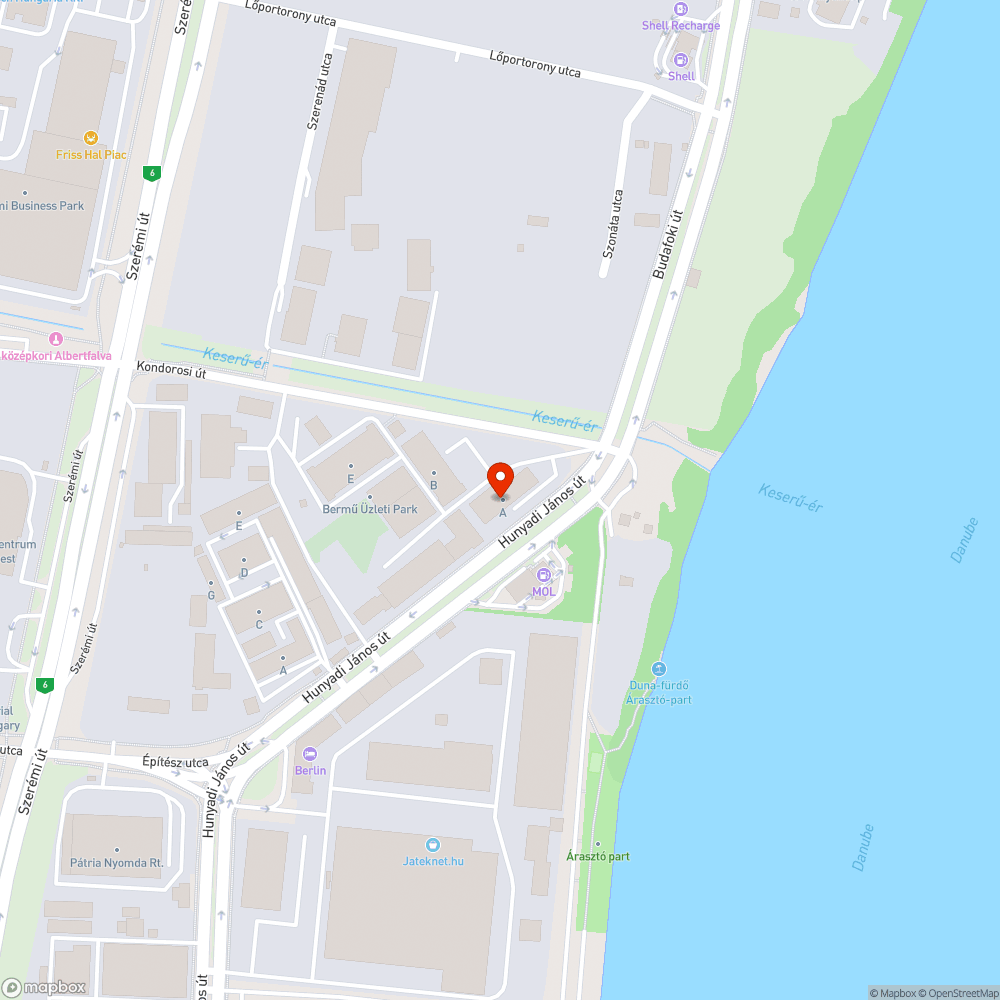 Fenyők bejelentés helye