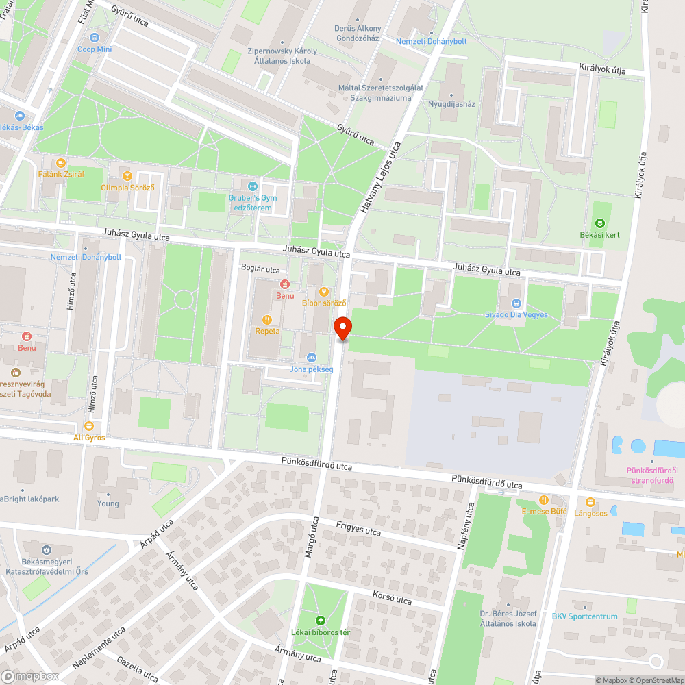 Kapubejáró bejelentés helye