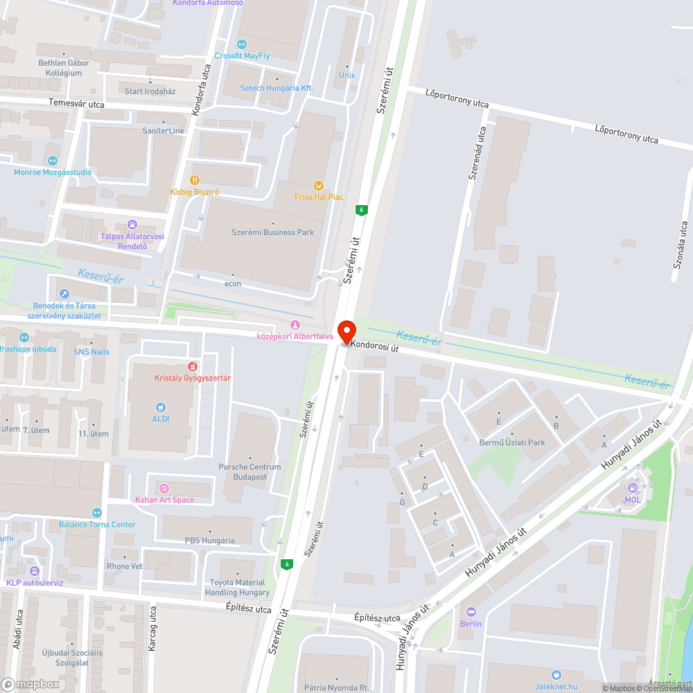 Ott hagyott ágy bejelentés helye