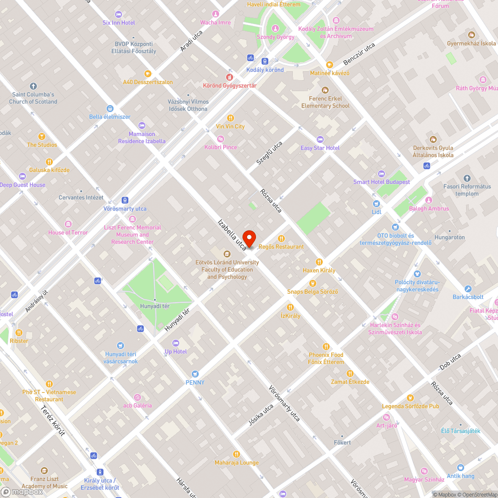 Új zebra létesítése bejelentés helye