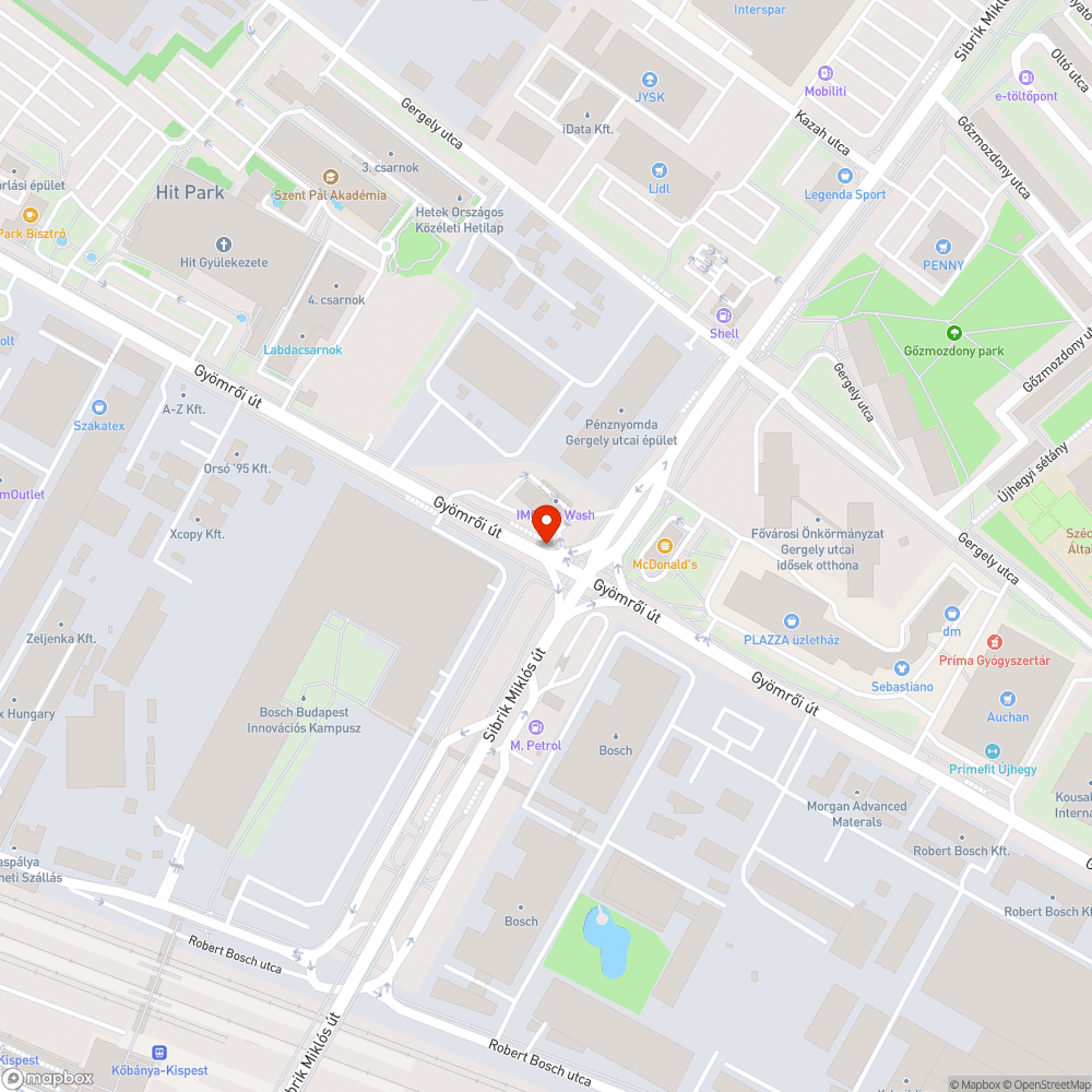 Kettő problémás tábla bejelentés helye