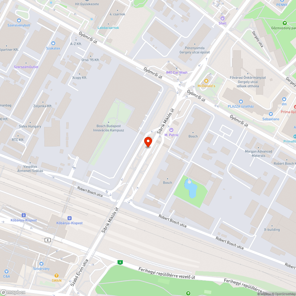 Megtelt víznyelő bejelentés helye