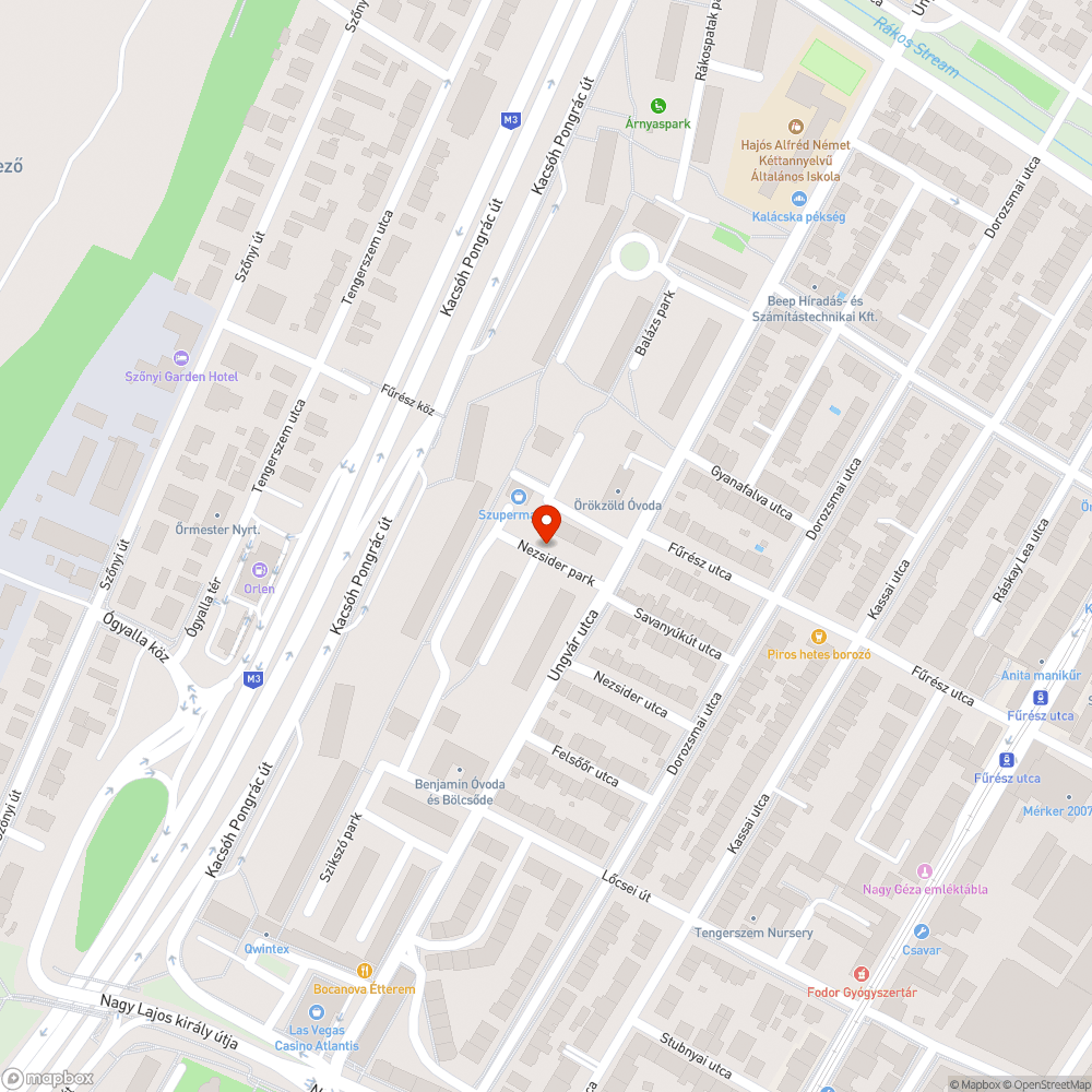 Használaton kívüli autó bejelentés helye