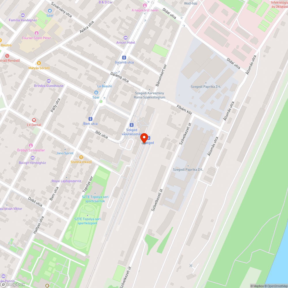 Szemetes, szennyezett vágányzóna bejelentés helye