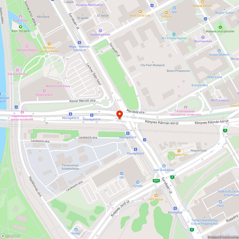 Bringaút jelölése bejelentés helye