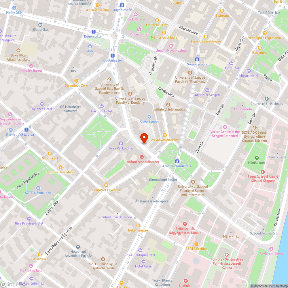 Kitört szemetes - Tisza Lajos körút bejelentés helye