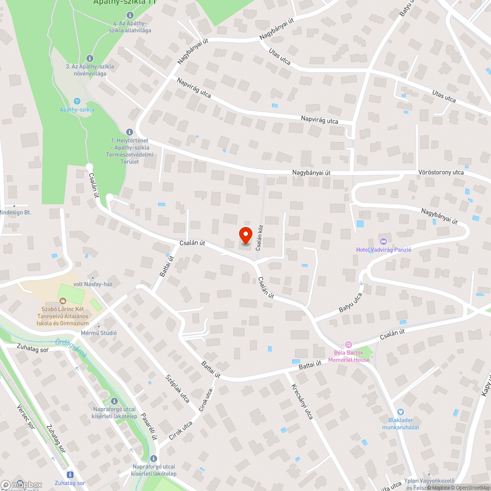 Beszakadt bejelentés helye