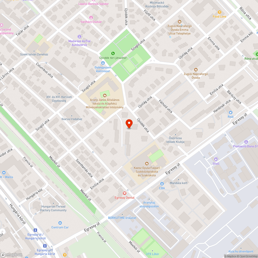 Bomló vakolat bejelentés helye