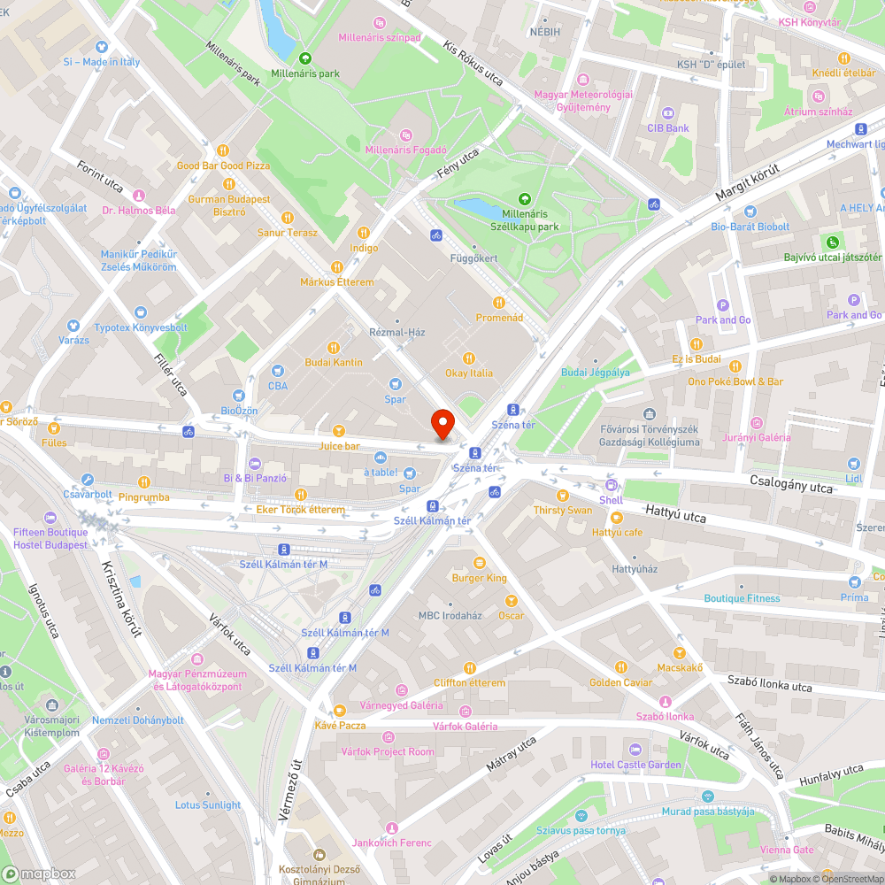 Megdőlt tábla bejelentés helye