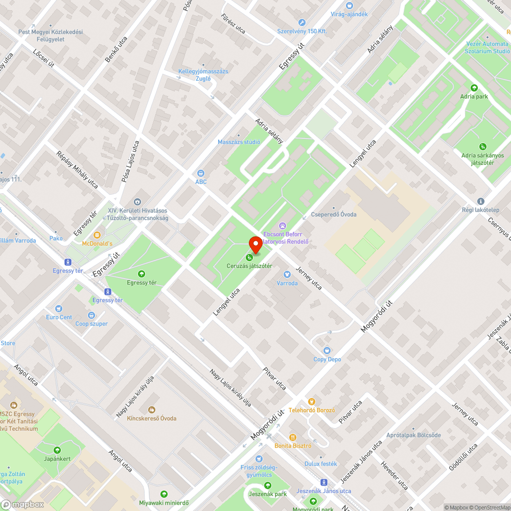 Sérült játszótéri mászóka bejelentés helye