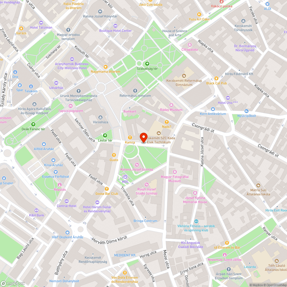 Nem működő közvilágítás a kiskörúton bejelentés helye