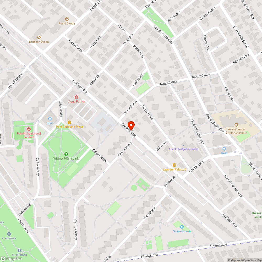 Rozsdás szekrény bejelentés helye