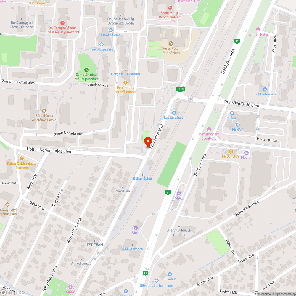 Széteső fedlap bejelentés helye