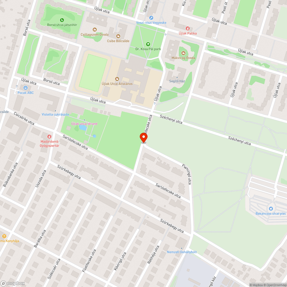 Nem látszik bejelentés helye