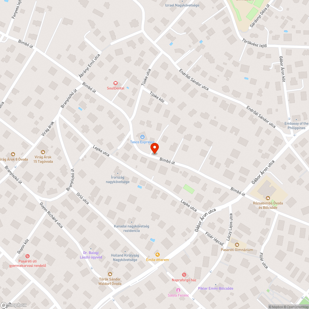 Útfelújítás bejelentés helye