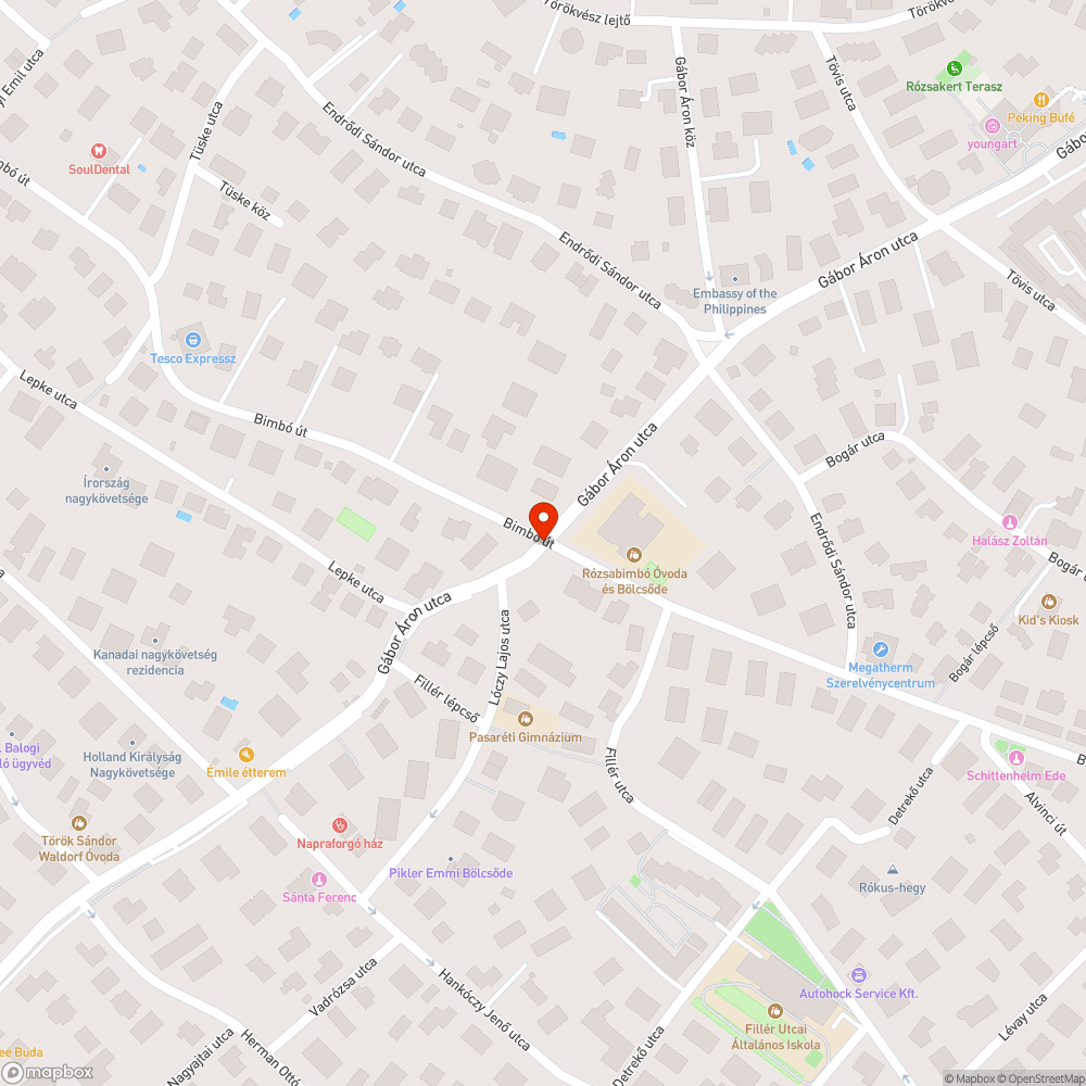 Lekopott zebra bejelentés helye