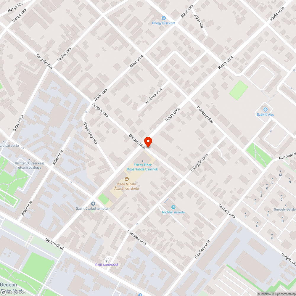 Vízműves javítás után kinthagyott táblák bejelentés helye