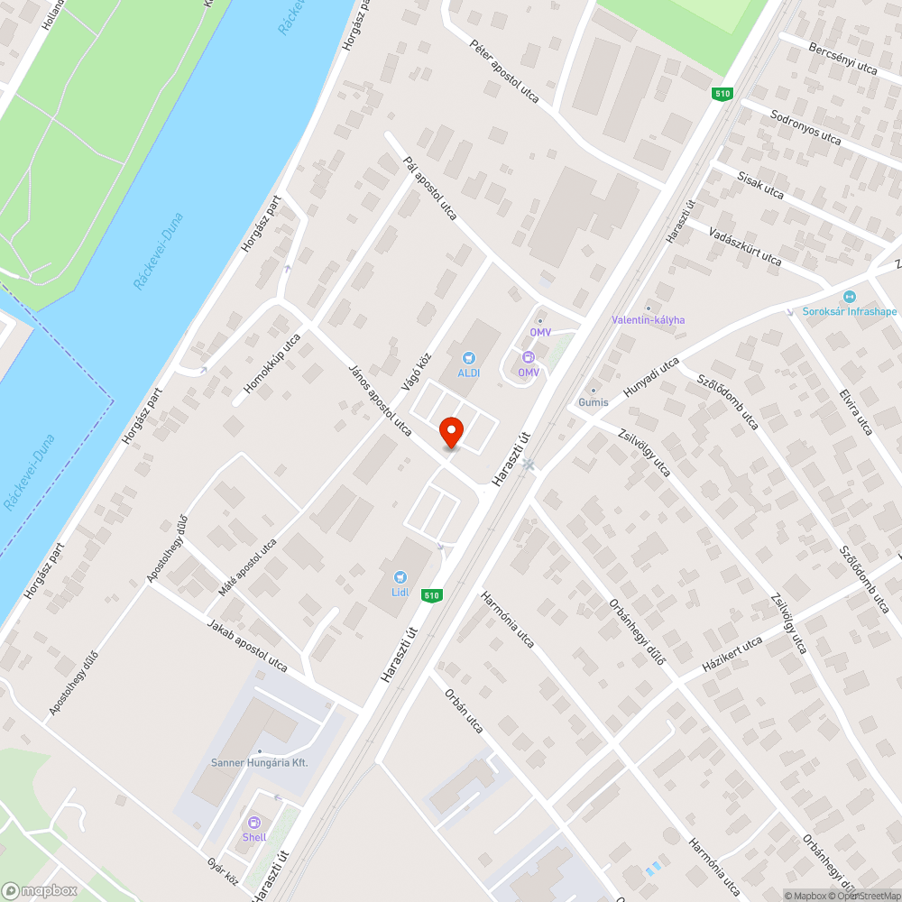 Aldi parkoló bejárat bejelentés helye