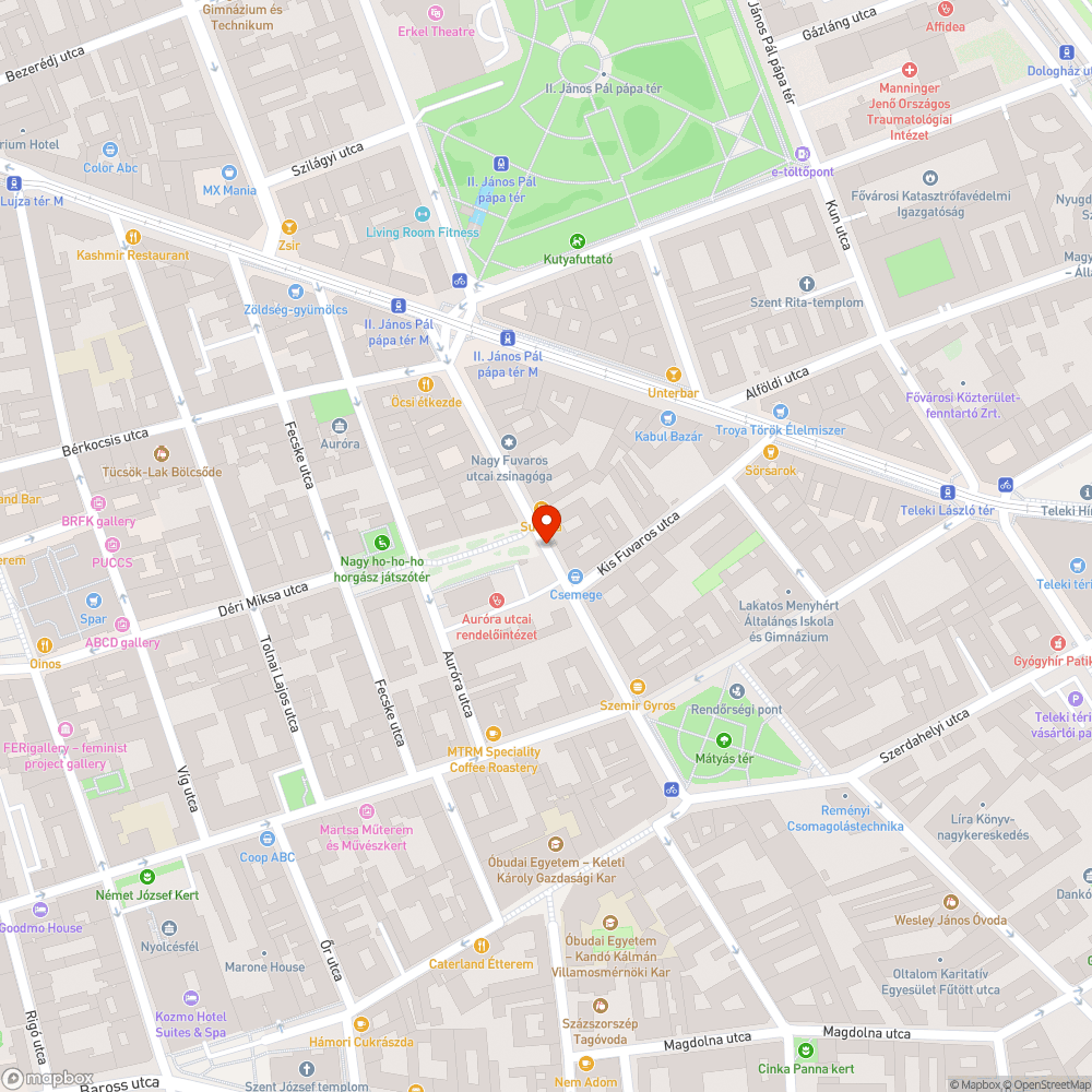 Újjáépült bejelentés helye