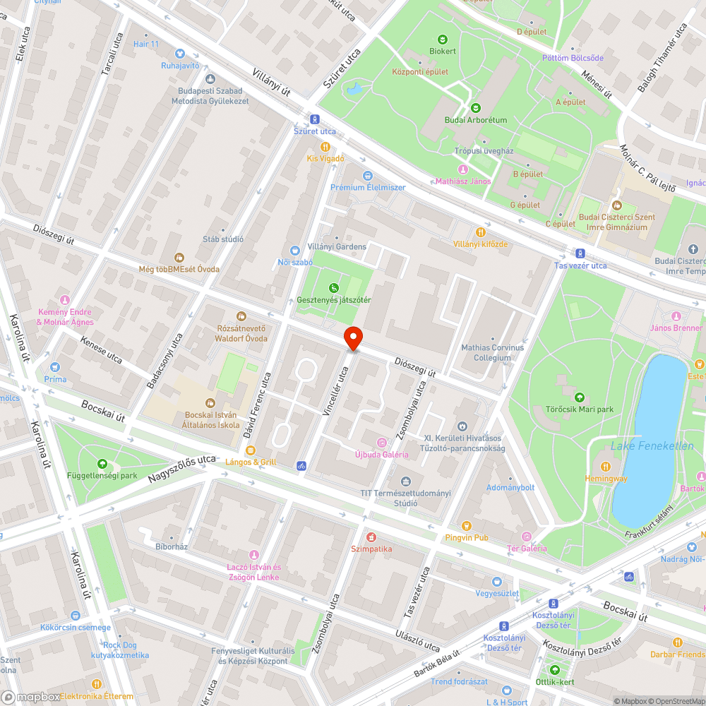 Elhagyott egyterű bejelentés helye