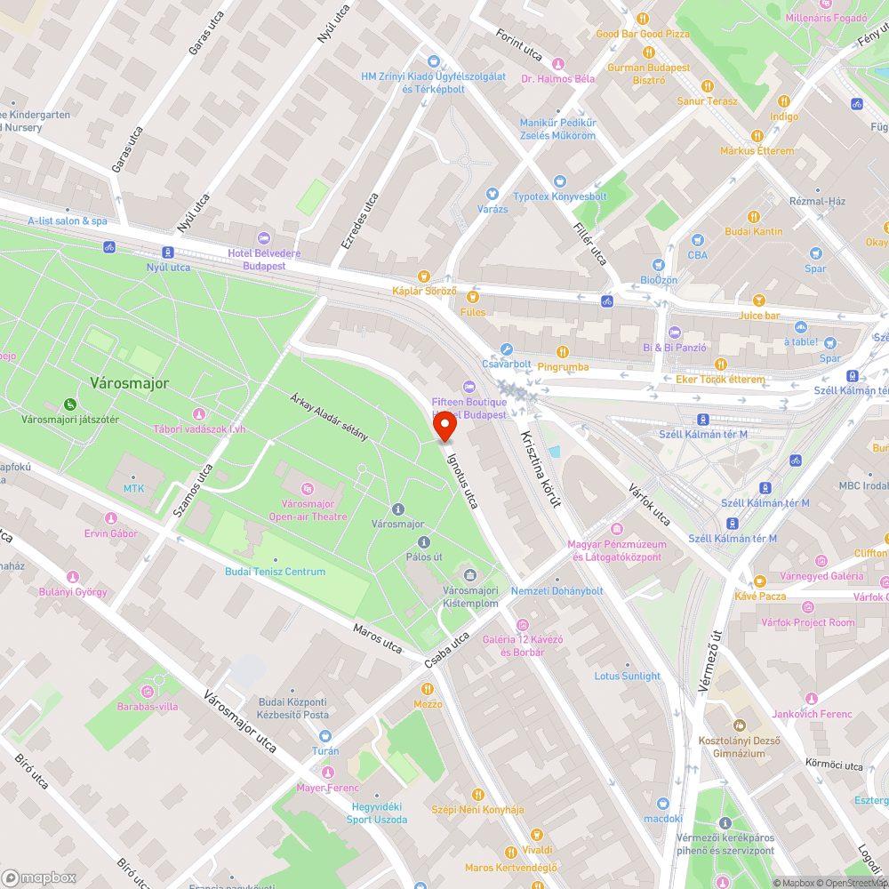 Elhagyott Opel bejelentés helye