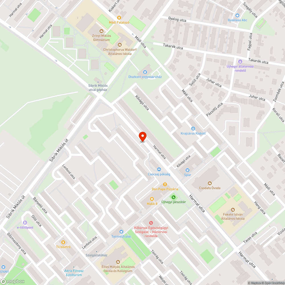 Lecsúszott tábla bejelentés helye