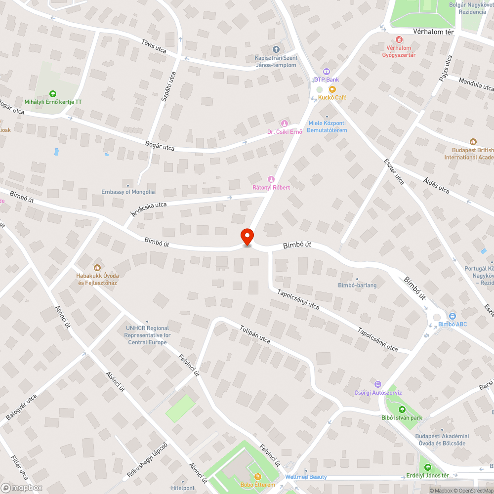 Kopik bejelentés helye