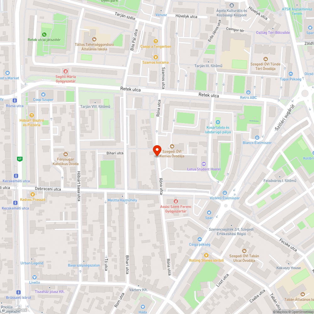 Beszakadt csatornarács - Róna utca 26. bejelentés helye