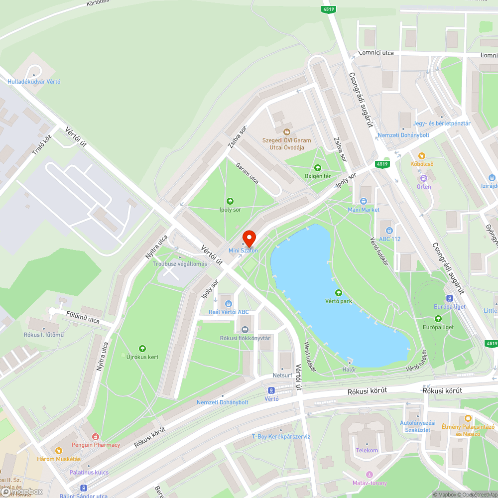 Felesleges táblaoszlop - Ipoly sor 8. bejelentés helye