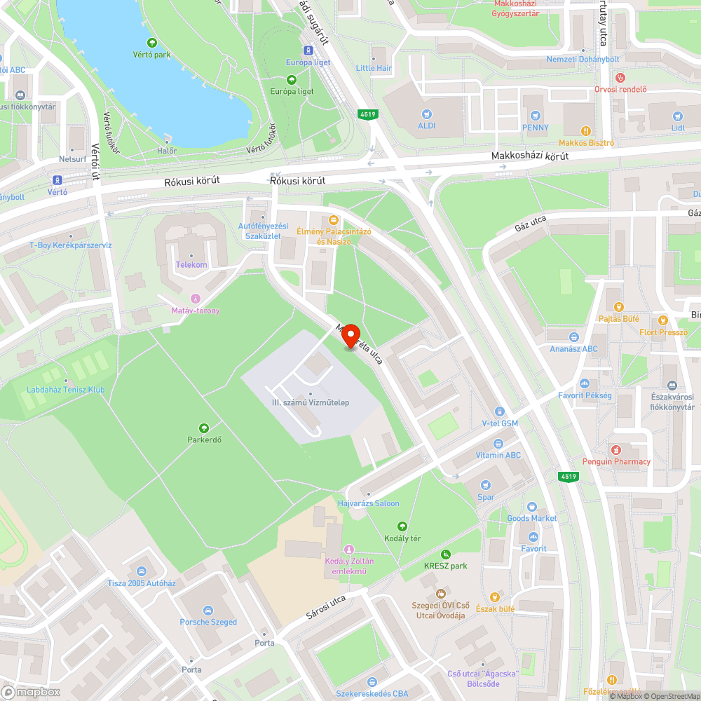 4 db. Ottfelejtett oszlopgyám - Margaréta utca 18., Vízműtelep mellett bejelentés helye