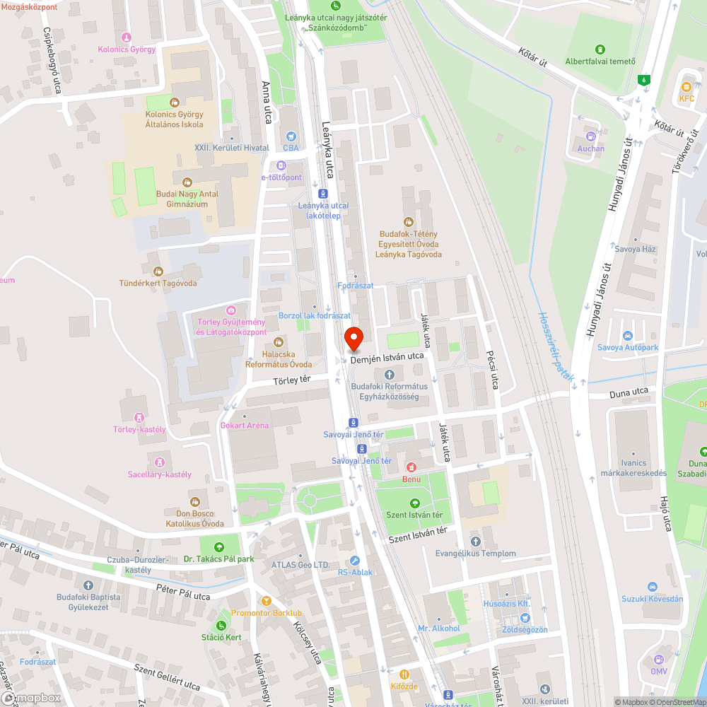 Elferdült tábla bejelentés helye