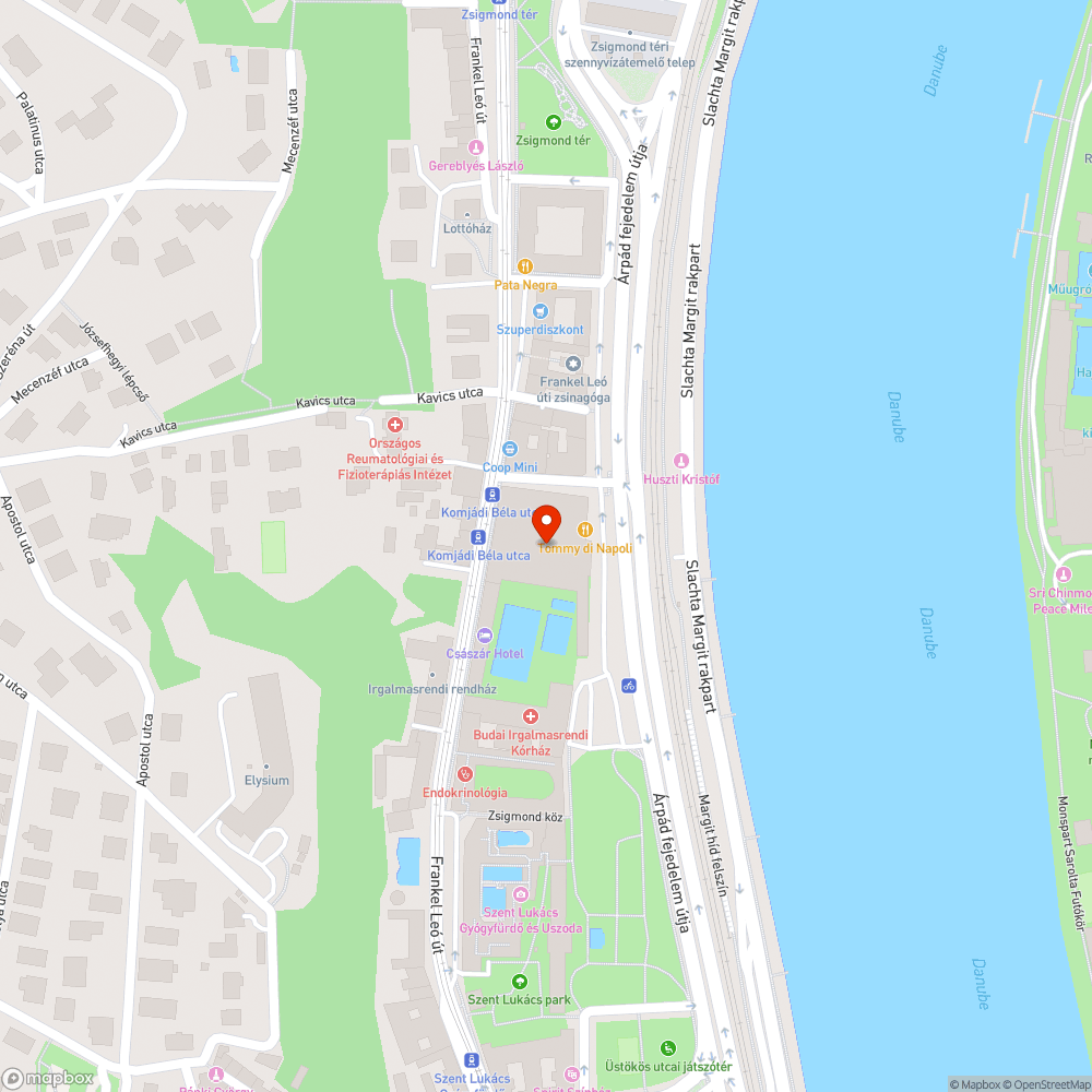 Graffiti a Komjádi hátulján bejelentés helye