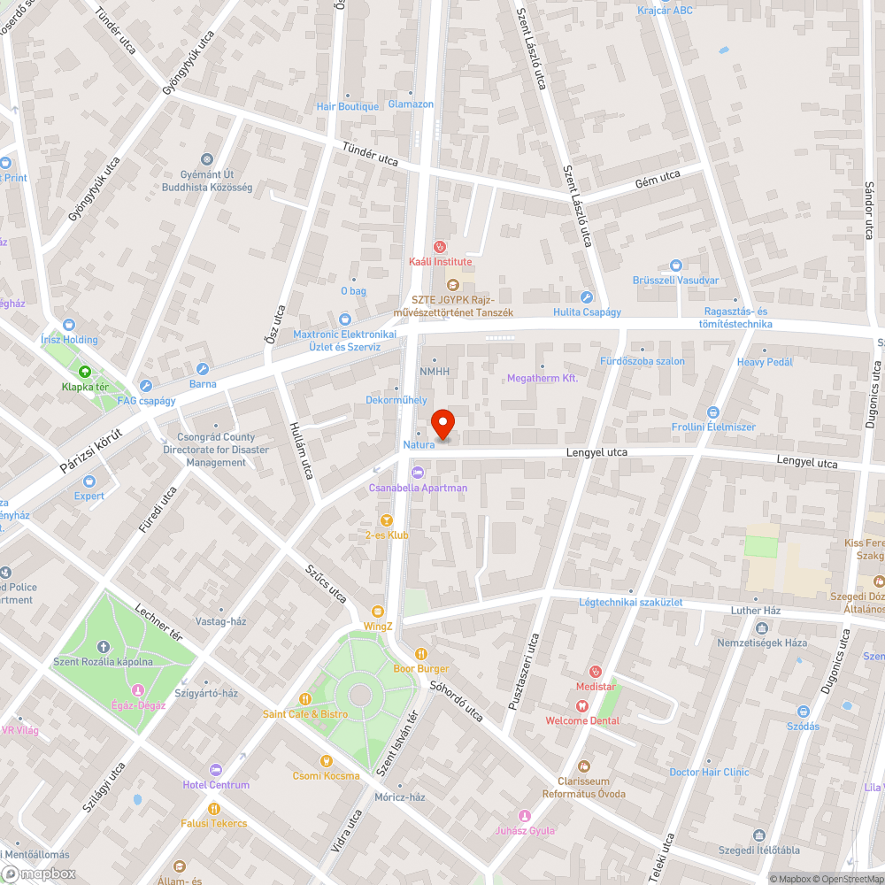 Kivágott fa - Lengyel utca 31. bejelentés helye