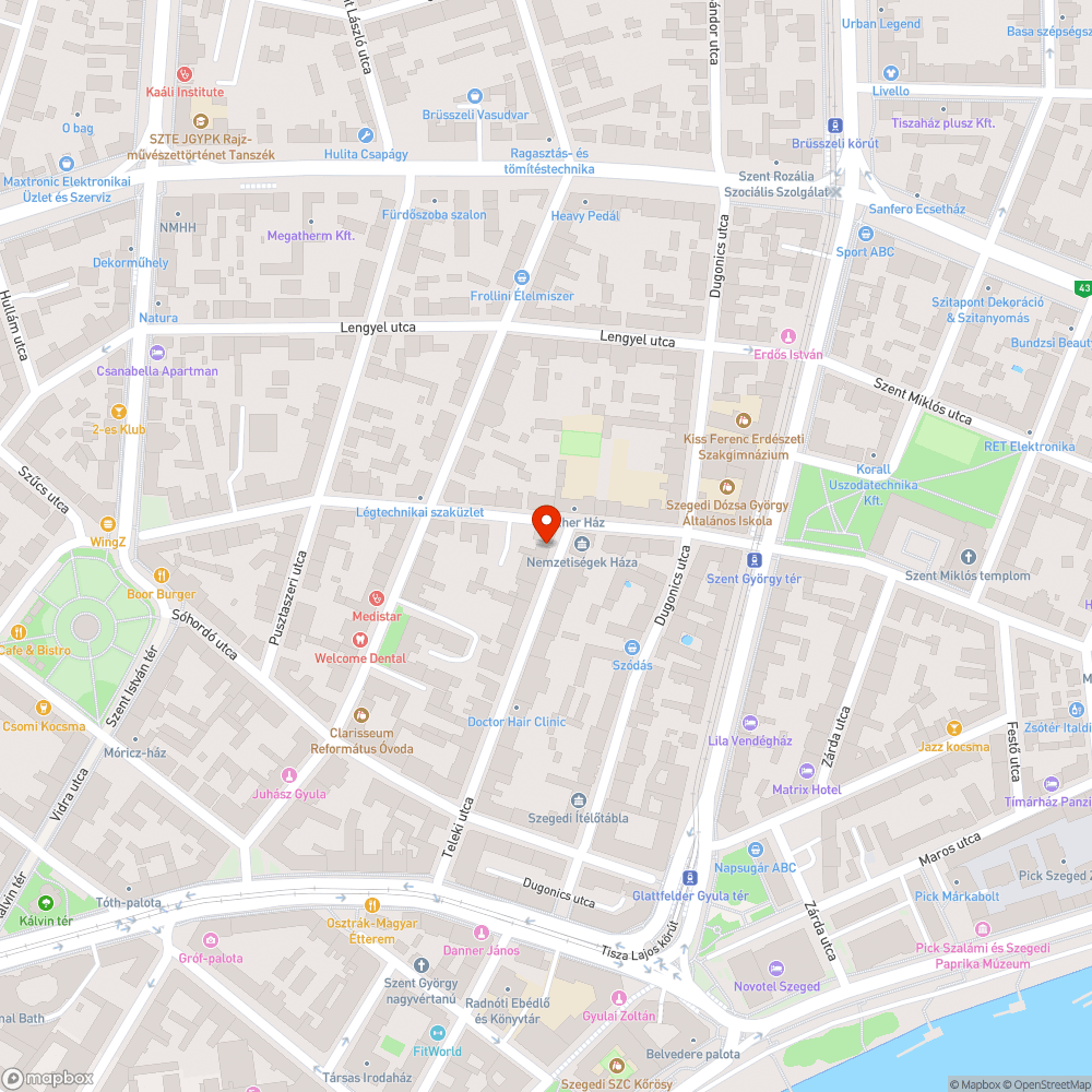 Kövek a ház előtt bejelentés helye