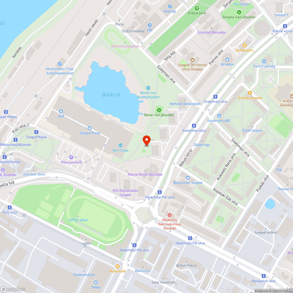 Kidobott autógumik a parkban bejelentés helye