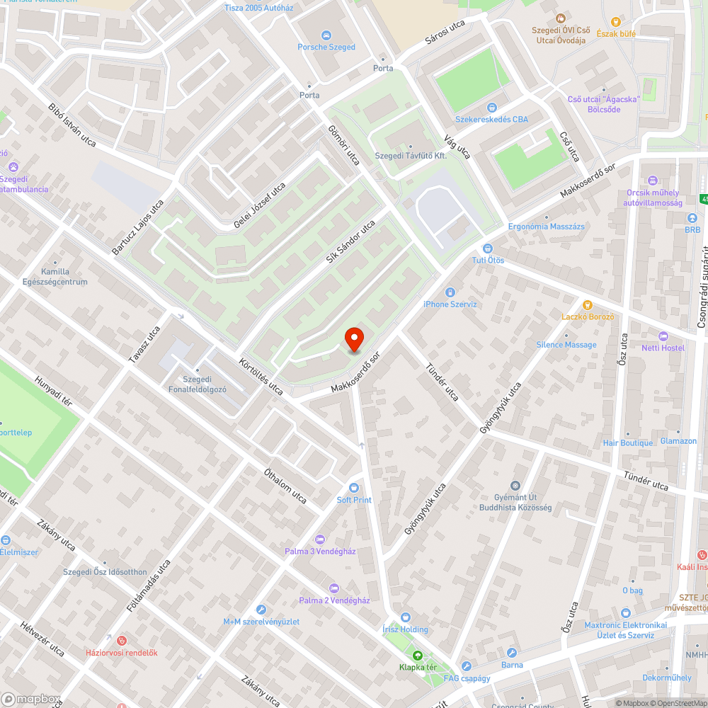 Korhadó tuskó vadhajtásokkal - Makkoserdő sor 11. bejelentés helye