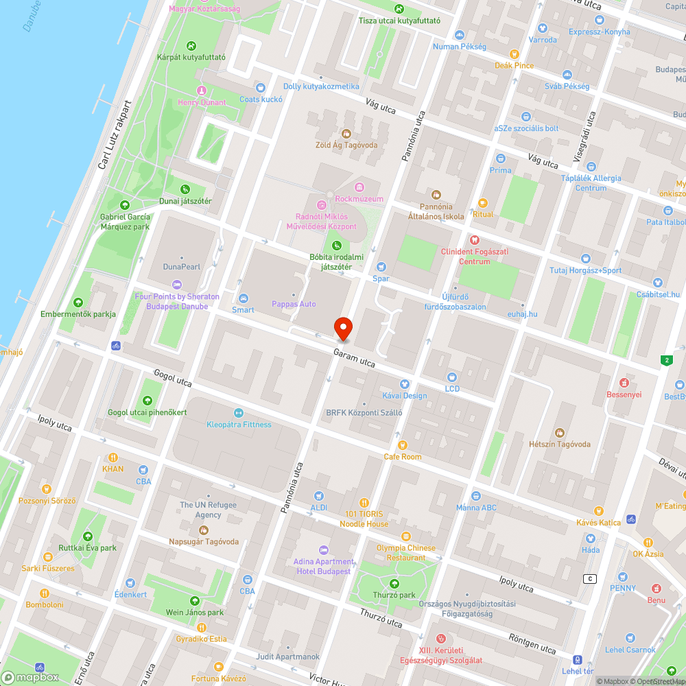 Eltűnt utcai szemetes bejelentés helye