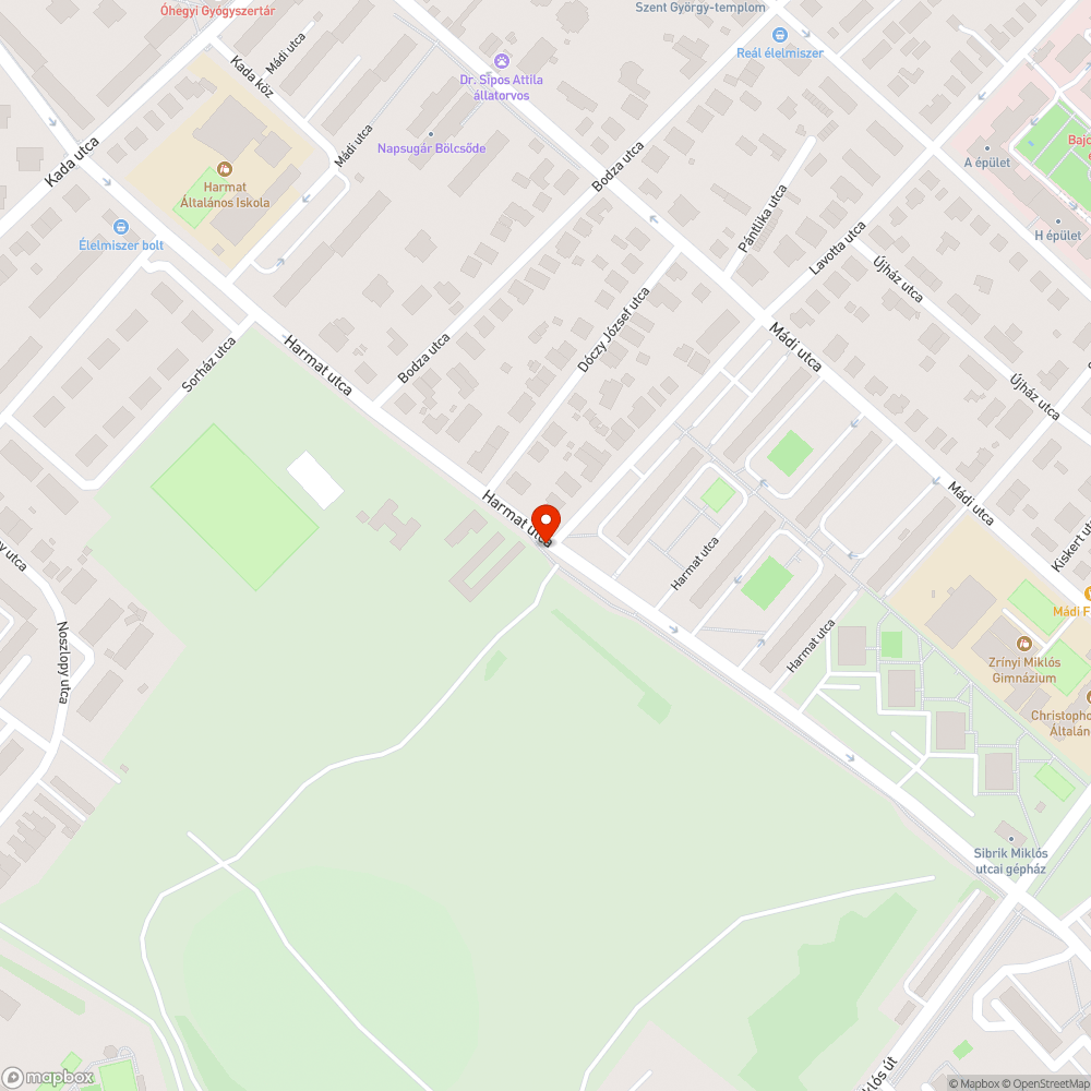 Macskatetem bejelentés helye