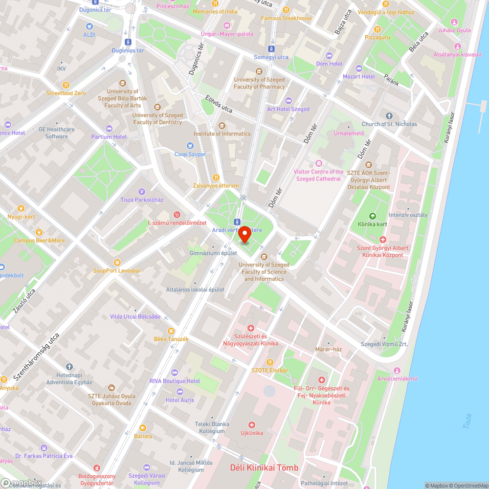 Kivágott fa - Aradi vértanúk tere bejelentés helye