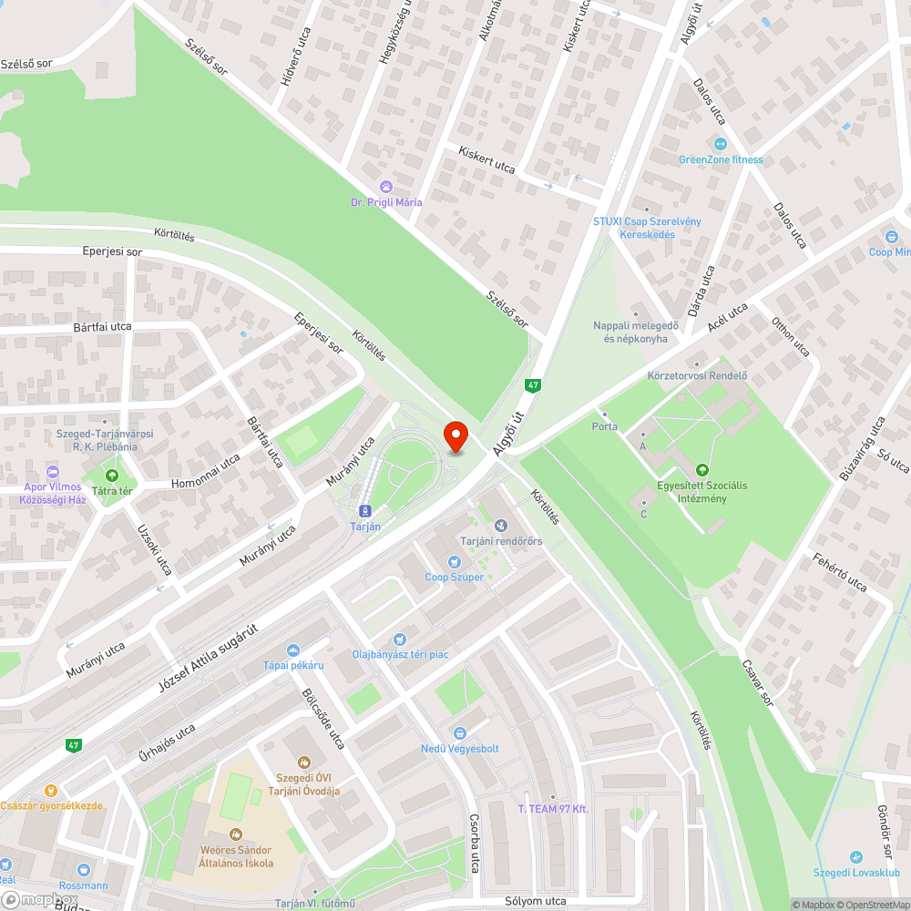 A 8-ból 1 lámpa világít a tarjáni villamos végállomás B+R kerékpár tárolójában bejelentés helye