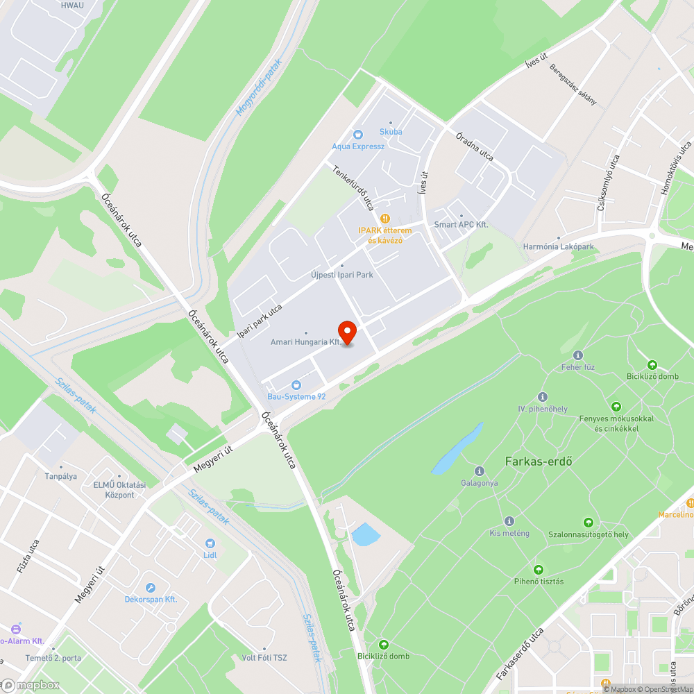 IV. kerület, Külső-Megyeri út, óriási kátyú s törmelékek bejelentés helye