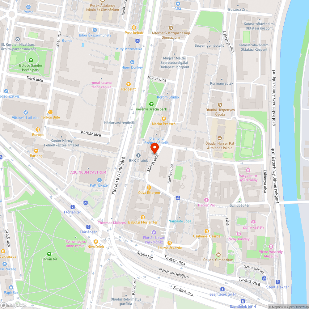 Kátyúk a Miklós utcában bejelentés helye