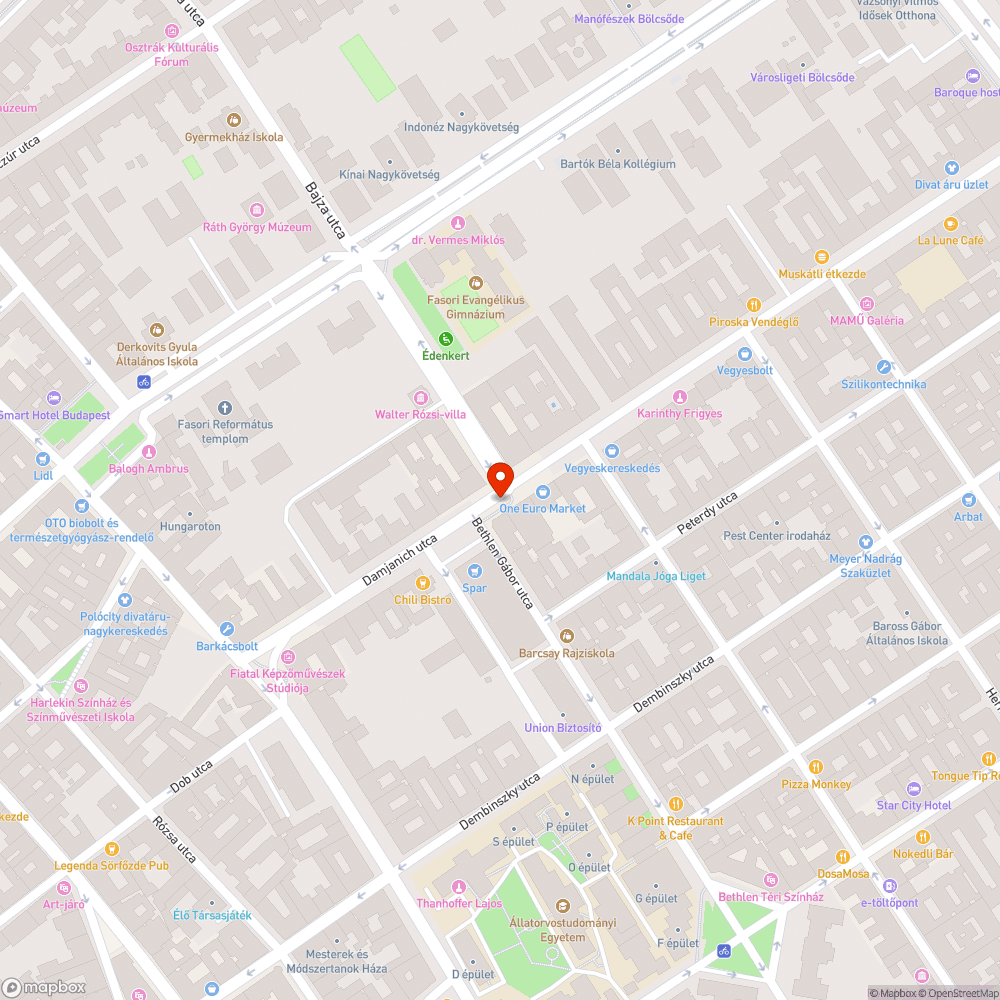 Kerékpártámasz bejelentés helye