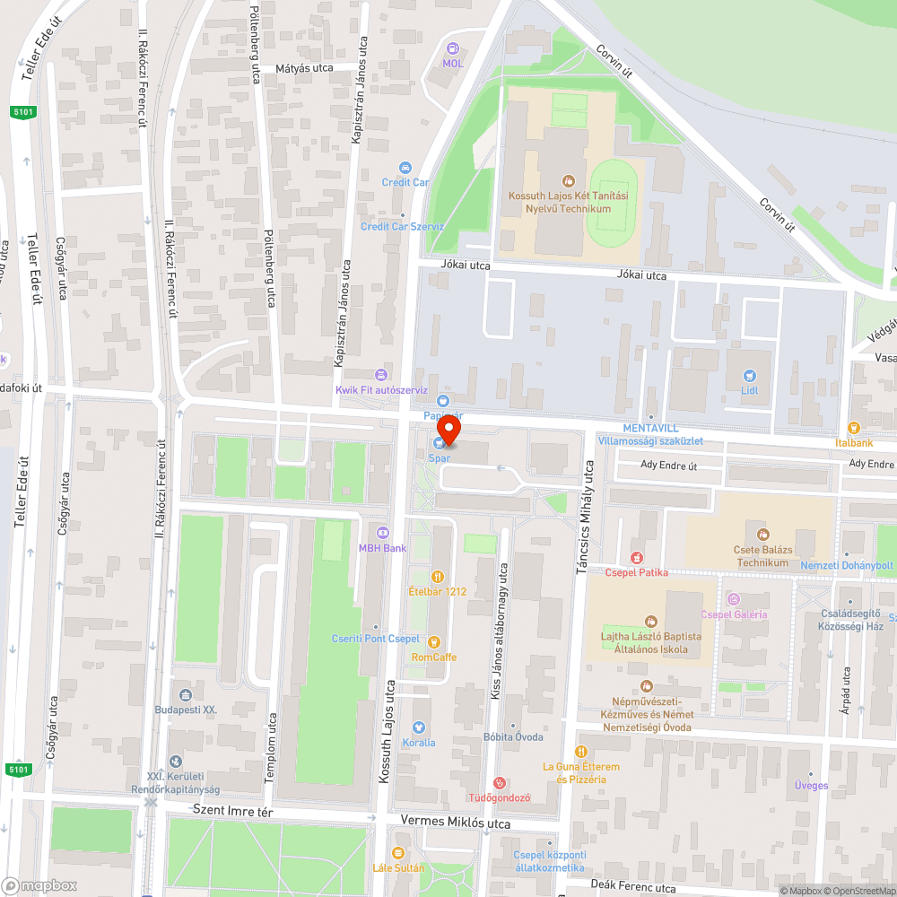 Megsüllyedt csattogó fedlap bejelentés helye