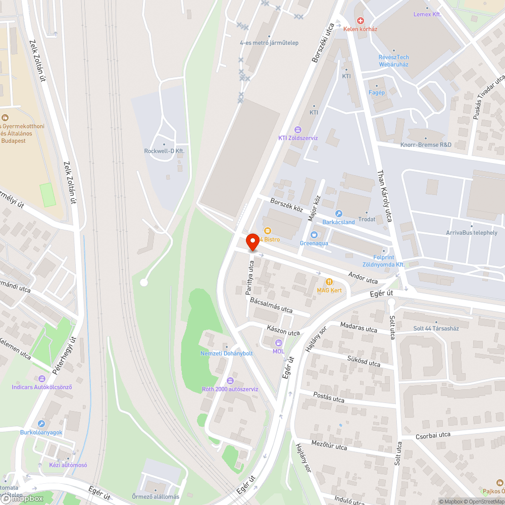 A bokor 50%-nyi részre benőtt a közútra. bejelentés helye